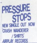 Pressure Stops Poster