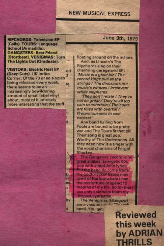 Gangsters NME Review