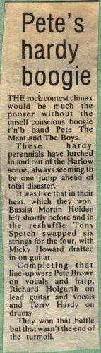 Petes Hardy Boogie